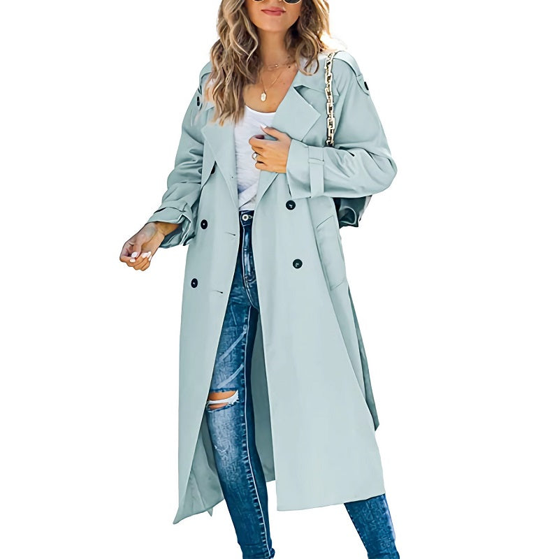 Damen Trenchcoat Jor Riset – Elegantes, tailliertes Design für jede Jahreszeit 5