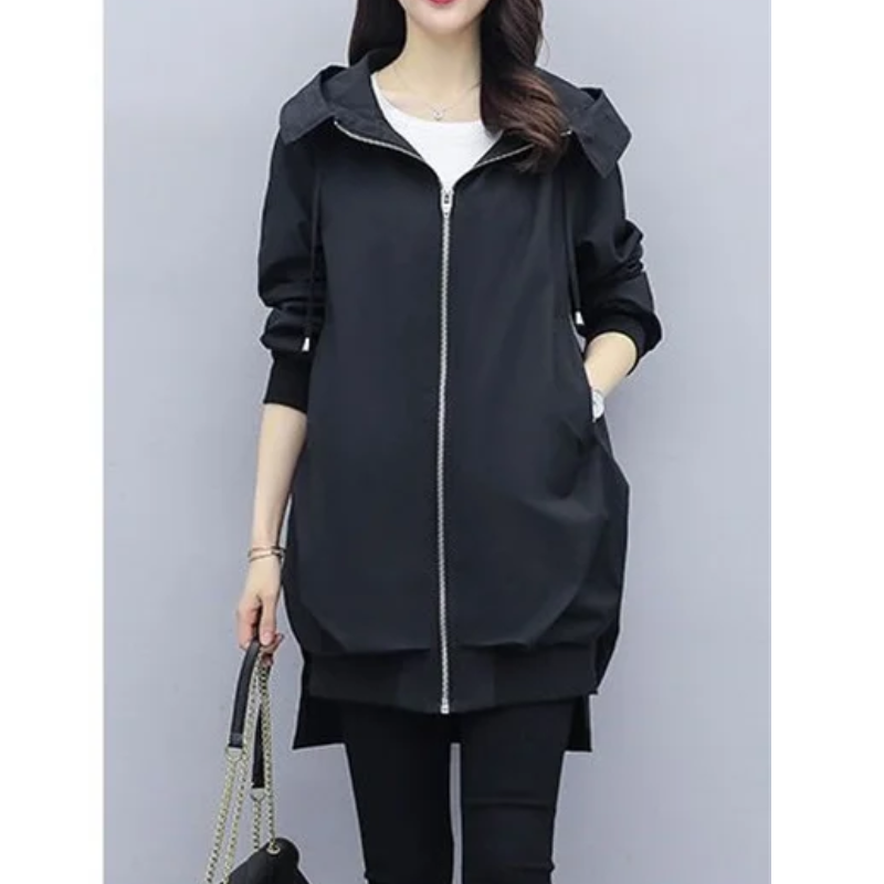 Damen Trenchcoat mit Kapuze – Stilvoll und Funktional für Übergangszeiten 7