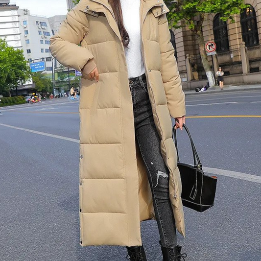 Damen Winterjacke - 100% Baumwolle, Gewattet 0