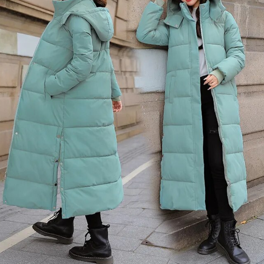 Damen Winterjacke - 100% Baumwolle, Gewattet 4