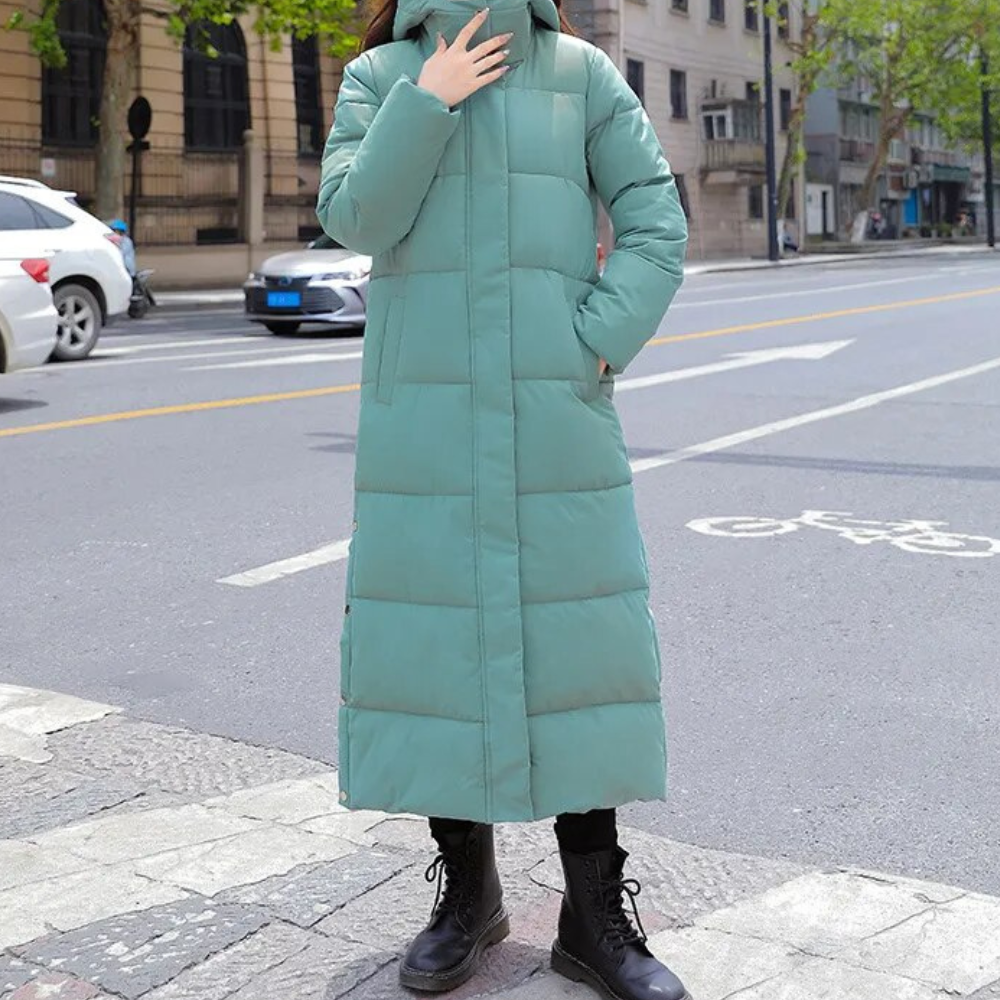 Damen Winterjacke - 100% Baumwolle, Gewattet 5