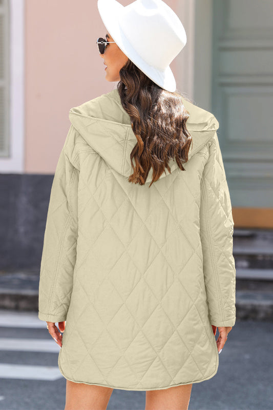 Damen Winterjacke mit Kapuze – Hochwertige Polyesterfüllung, Elegant 1