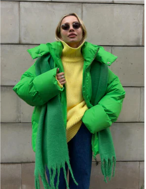 Damen Winterjacke mit Kapuze – Isoliert, Bequem und Stilvoll 3