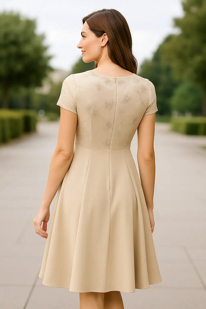 Damen | Elegante Chiffon Maxi-Jurk mit Spitzen-Details für Hochzeiten und Formelle Anlässe 3