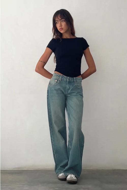Damen | Trendige Low-Rise Stretchdenim Jeans für Komfort und Stil 5