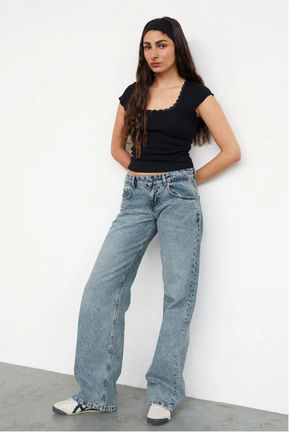 Damen | Trendige Low-Rise Stretchdenim Jeans für Komfort und Stil 6
