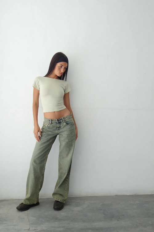 Damen | Trendige Low-Rise Stretchdenim Jeans für Komfort und Stil 7