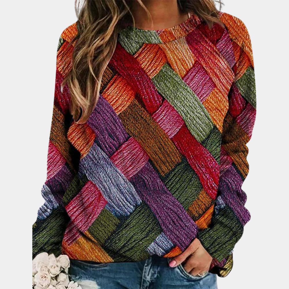 Damenpullover - Bunte Designs aus Polyester 1