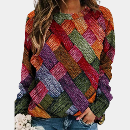 Damenpullover - Bunte Designs aus Polyester 1
