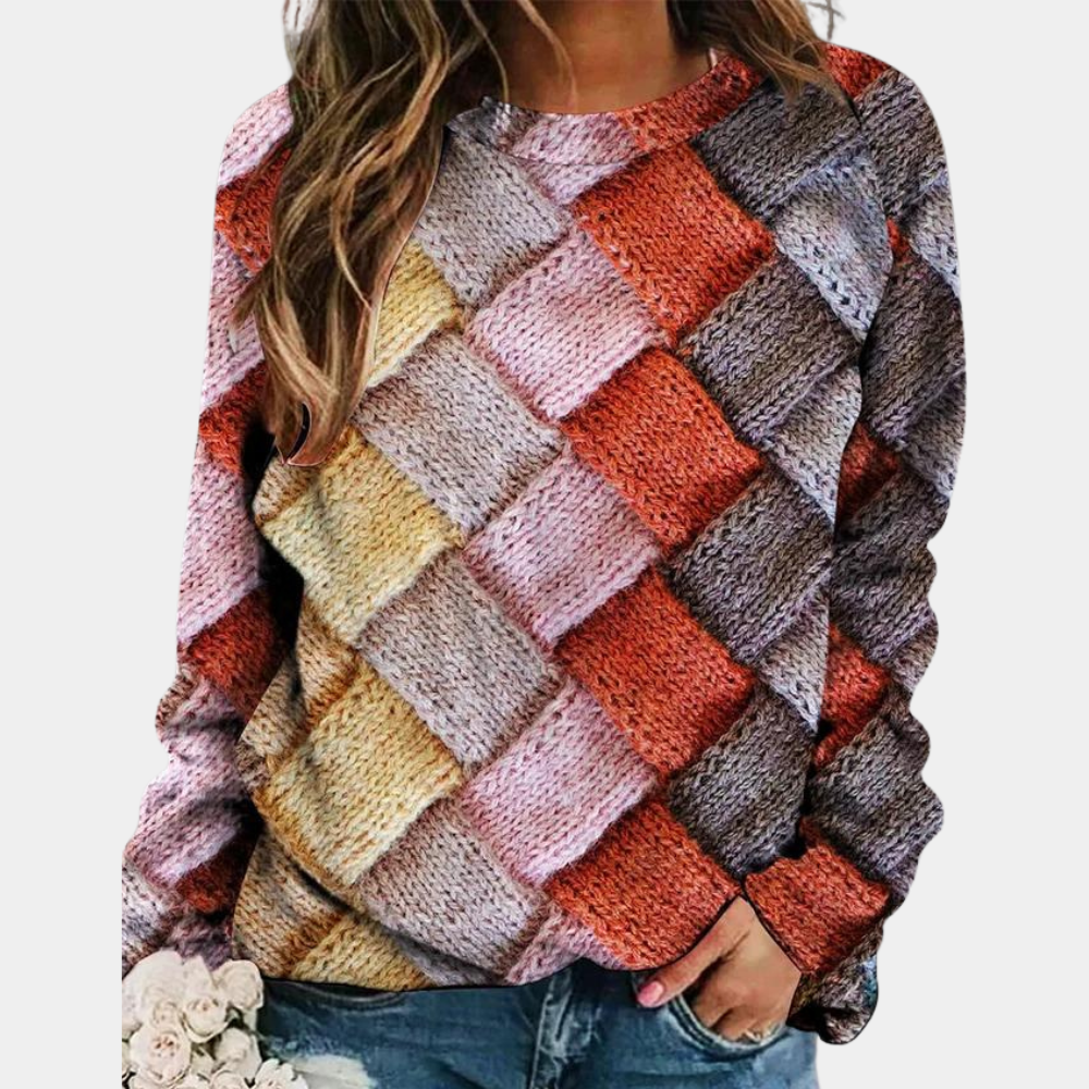 Damenpullover - Bunte Designs aus Polyester 3