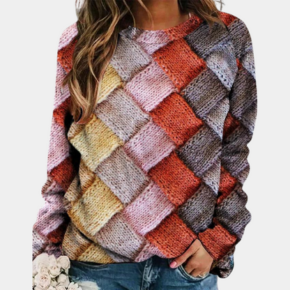 Damenpullover - Bunte Designs aus Polyester 3