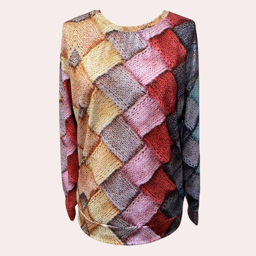 Damenpullover - Bunte Designs aus Polyester 4