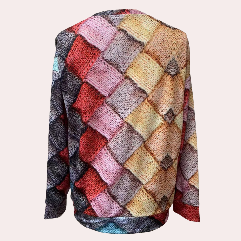 Damenpullover - Bunte Designs aus Polyester 5