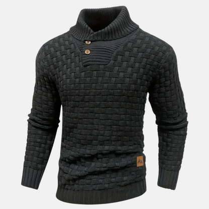 Herren Essentieller Strickpullover - Weich & Vielseitig Hause Lune