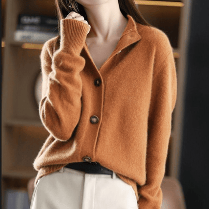 Elegant Cashmere Cardigan For Women Hause Lune