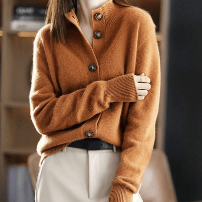 Elegant Cashmere Cardigan For Women Hause Lune