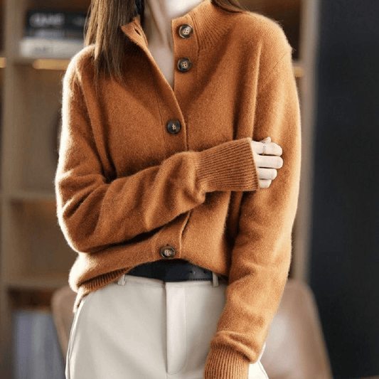 Elegant Cashmere Cardigan For Women Hause Lune