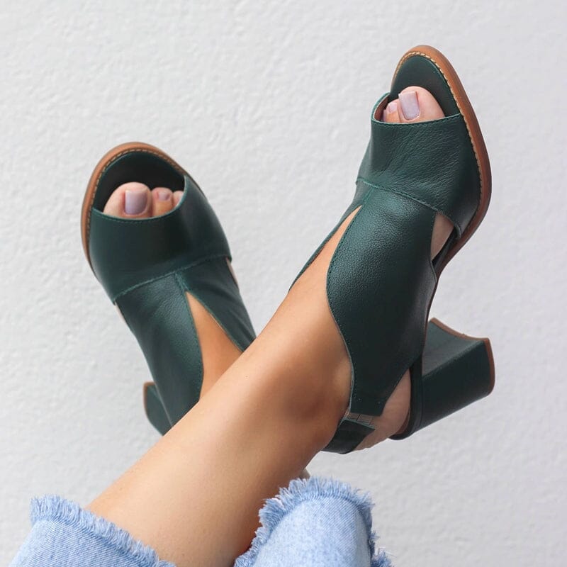 Elegante Damen Pumps | Bequeme Schwarze Pumps mit Abgerundeter Spitze und Mittelhohem Absatz 6