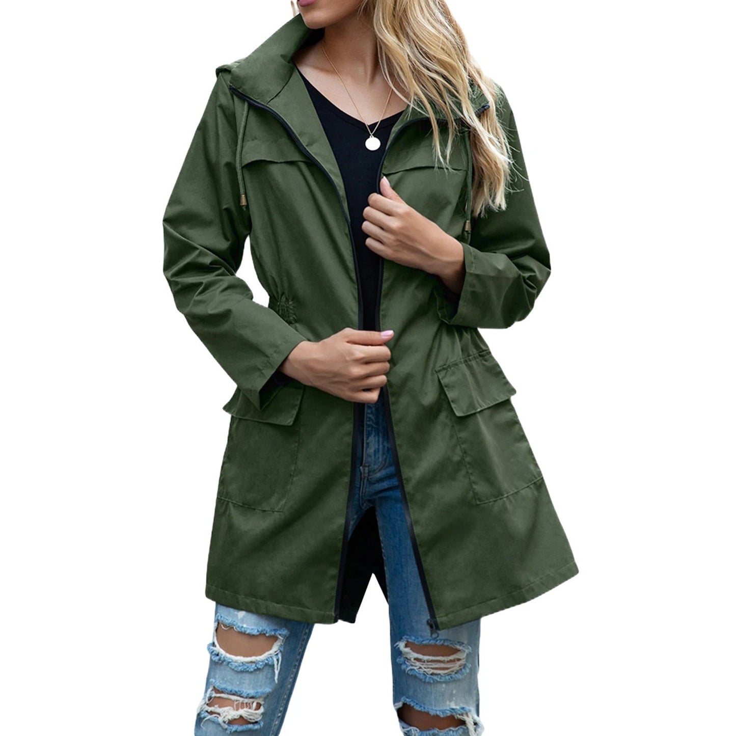 Elegante Damenjacke - Wasserabweisend, Ideal für Sommeroutfits 3