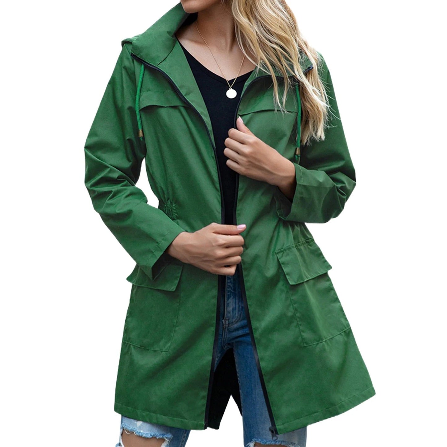 Elegante Damenjacke - Wasserabweisend, Ideal für Sommeroutfits 4