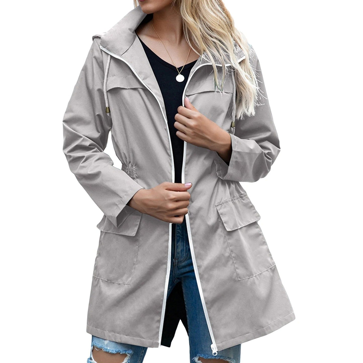 Elegante Damenjacke - Wasserabweisend, Ideal für Sommeroutfits 5