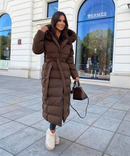 Elegante Damenjacke mit Kunstfellkragen – Hochwertiger Polyester, Zeitlos 10