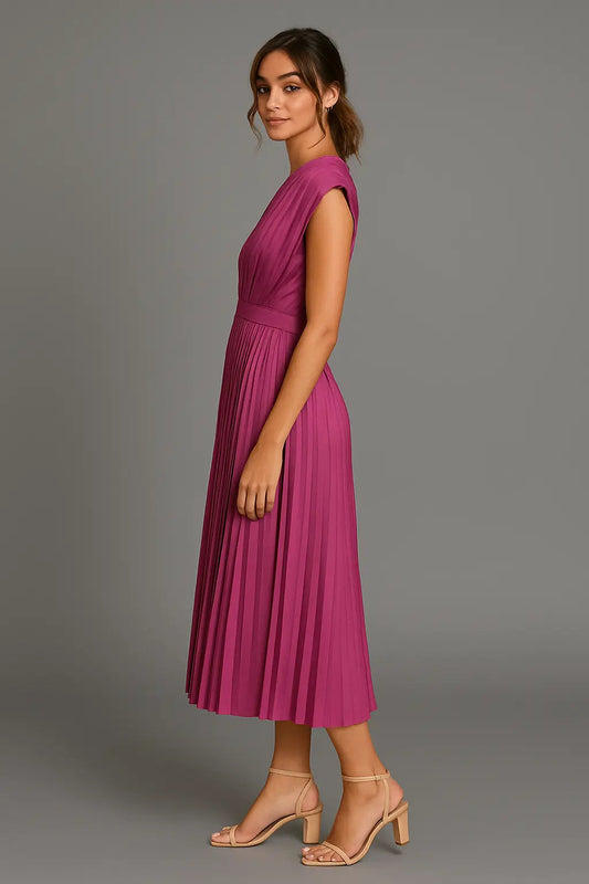 Elena | Elegante Ärmelose Gala Maxi Jurk Mit V-Hals Für Sommer-Events 1