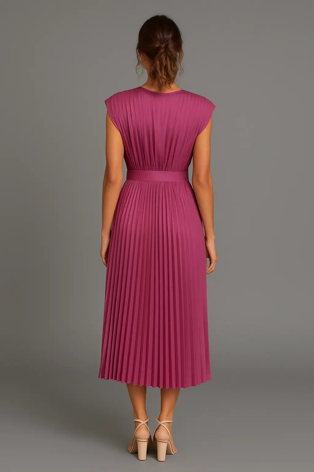 Elena | Elegante Ärmelose Gala Maxi Jurk Mit V-Hals Für Sommer-Events 2
