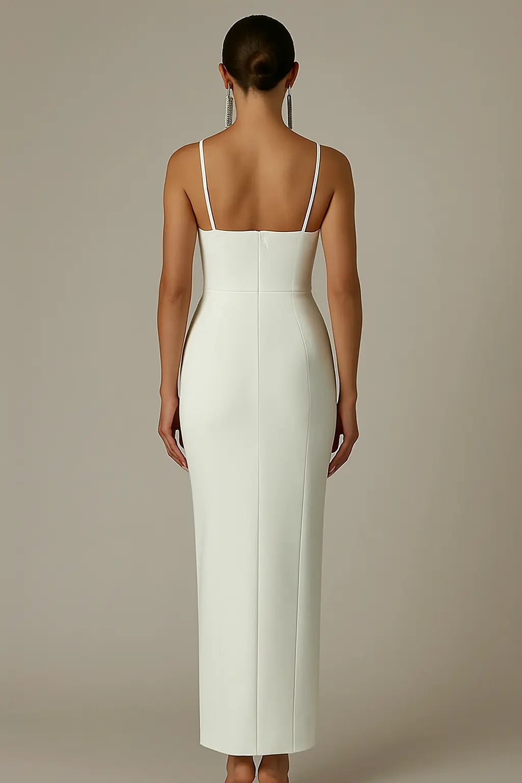 Elisa | Elegantes Maxikleid Sommer mit Spaghettiträgern für Damen 5