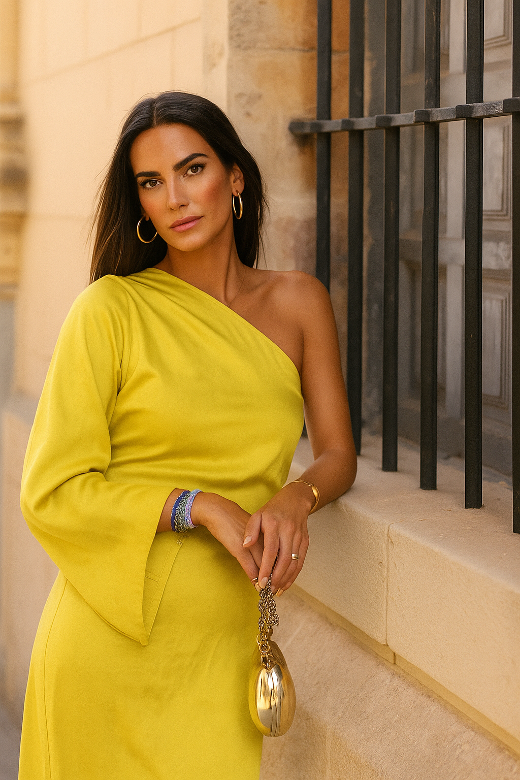 Ella | One-Shoulder Maxi Kleid mit eleganter Passform 2