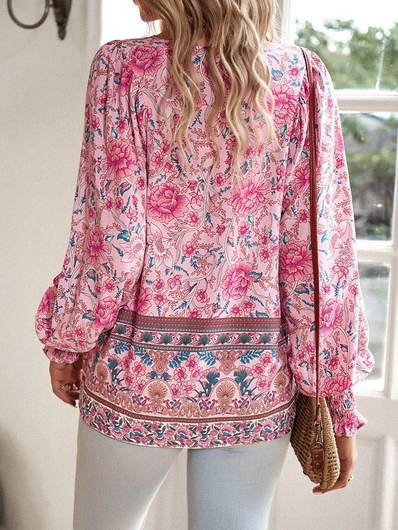 Elodie | Luftige Blumenbluse für den Sommer 2