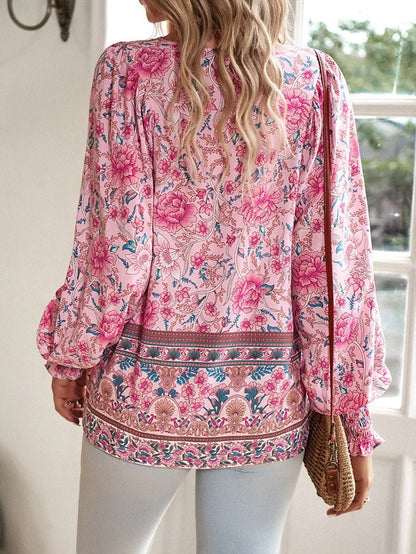 Elodie | Luftige Blumenbluse für den Sommer 2