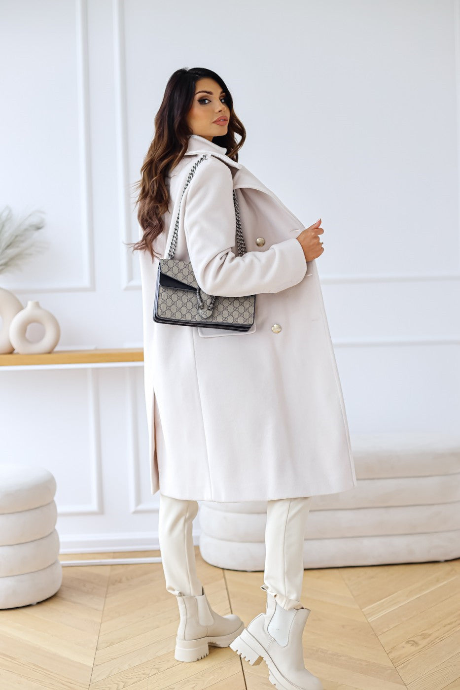 Eva | Elegante Damenjacke Mit Doppelter Knopfleiste Für Jeden Anlass 6