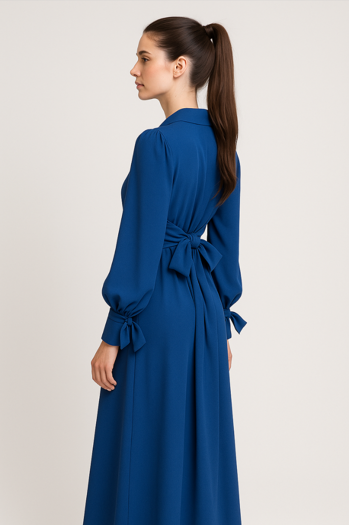 Eva | Elegantes Maxi Kleid für Hochzeitsgast und Sommeranlässe 3