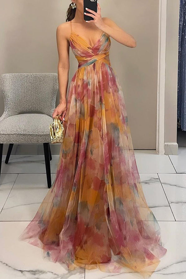 Gardenia | Maxi Kleid Blumenmuster Für Damen – Perfekt Als Maxikleid Hochzeitsgast Oder Im Sommer 5