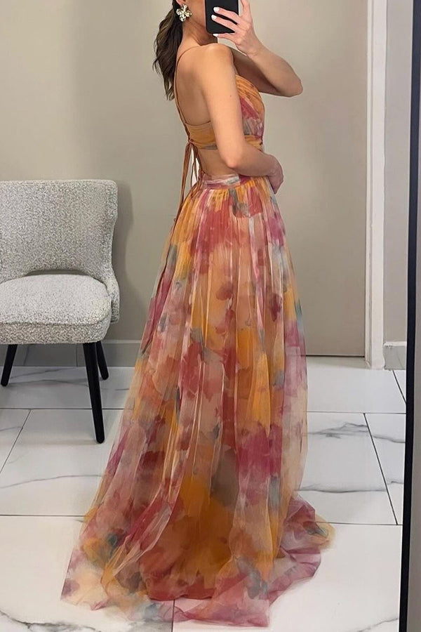 Gardenia | Maxi Kleid Blumenmuster Für Damen – Perfekt Als Maxikleid Hochzeitsgast Oder Im Sommer 7