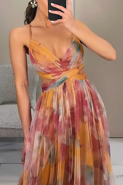 Gardenia | Maxi Kleid Blumenmuster Für Damen – Perfekt Als Maxikleid Hochzeitsgast Oder Im Sommer 8