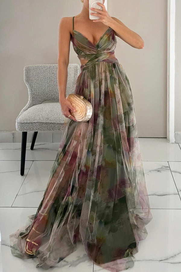 Gardenia | Maxi Kleid Blumenmuster Für Damen – Perfekt Als Maxikleid Hochzeitsgast Oder Im Sommer 9