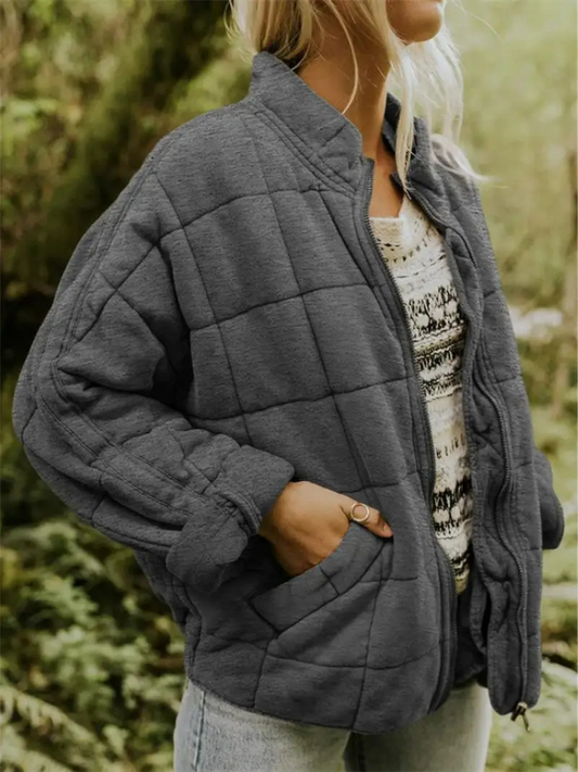 Helene Damenjacke - Leichte Übergangsjacke aus Polyester, Elegant und Bequem 0