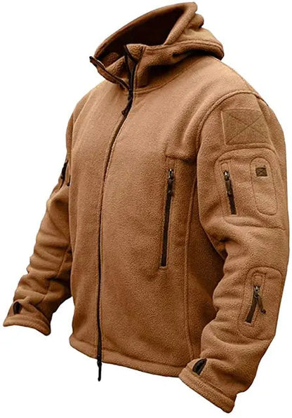 Tactical Fleece Jas Met Capuchon Voor Heren - NORDWAY Hause Lune