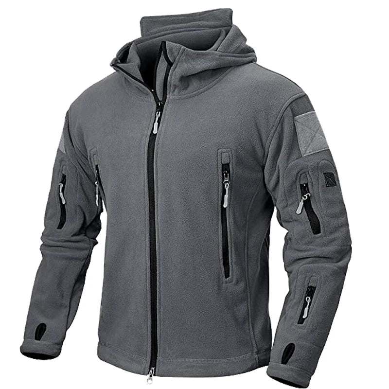 Tactical Fleece Jas Met Capuchon Voor Heren - NORDWAY Hause Lune