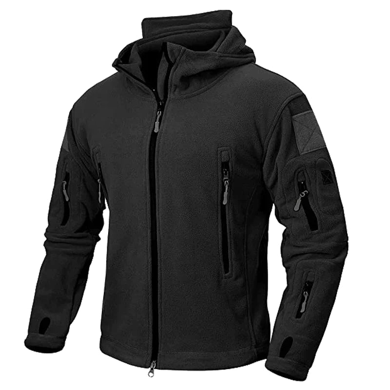Tactical Fleece Jas Met Capuchon Voor Heren - NORDWAY Hause Lune