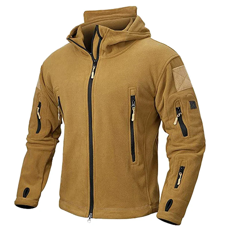 Tactical Fleece Jas Met Capuchon Voor Heren - NORDWAY Hause Lune
