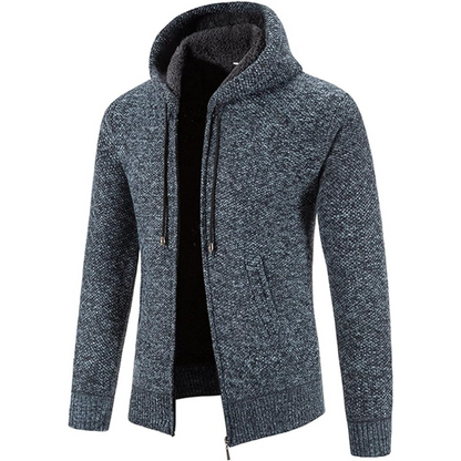 Herren CloudKnit Strickjacke – Ultrawarm und Weich, Casual Cardigan 1