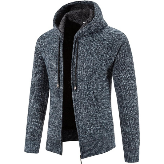 Herren CloudKnit Strickjacke – Ultrawarm und Weich, Casual Cardigan 1