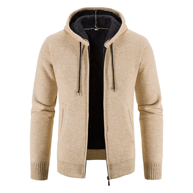 Herren CloudKnit Strickjacke – Ultrawarm und Weich, Casual Cardigan 2