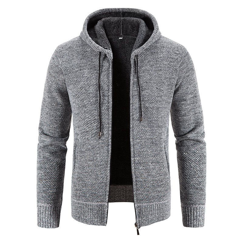 Herren CloudKnit Strickjacke – Ultrawarm und Weich, Casual Cardigan 3