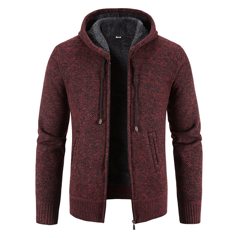 Herren CloudKnit Strickjacke – Ultrawarm und Weich, Casual Cardigan 4