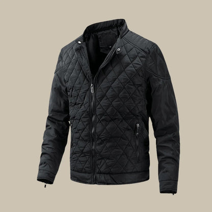 Herren Gequiltete Jacke – Hochwertiges Polyester, Modernes Design 1