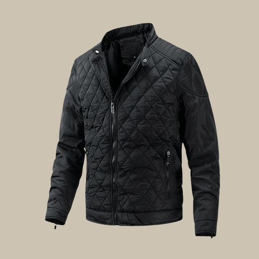 Herren Gequiltete Jacke – Hochwertiges Polyester, Modernes Design 1